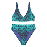 Aztek-y High Waist Bikini
